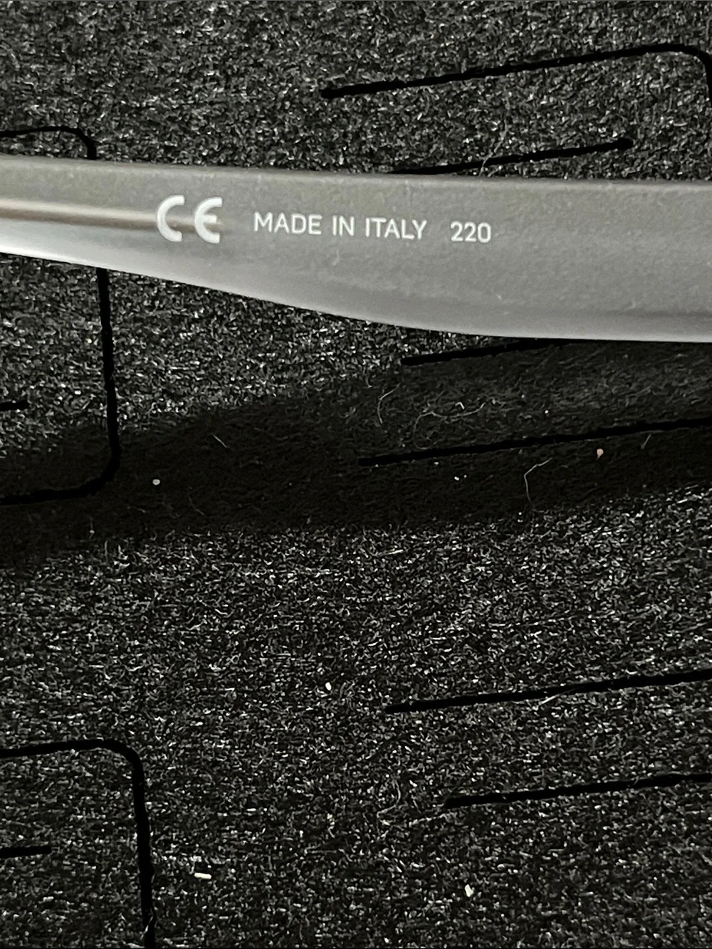 Nike Matte Black Rectangular Prescription Glasses